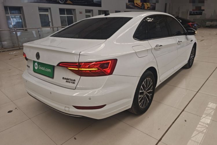 Used Volkswagen Sagitar 2021 200TSI DSG Comfort Connect Edition Rear Right 45 Deg