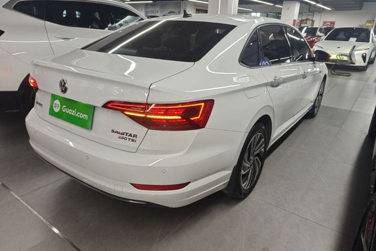 Used Volkswagen Sagitar 2021 280TSI DSG Excellence Edition Rear Right 45 Deg