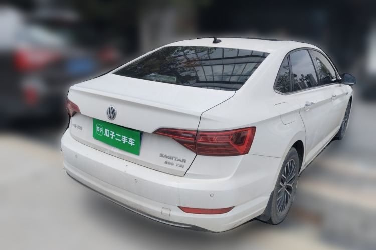 Used Volkswagen Sagitar 2021 280TSI DSG Excellence Edition Rear Right 45 Deg