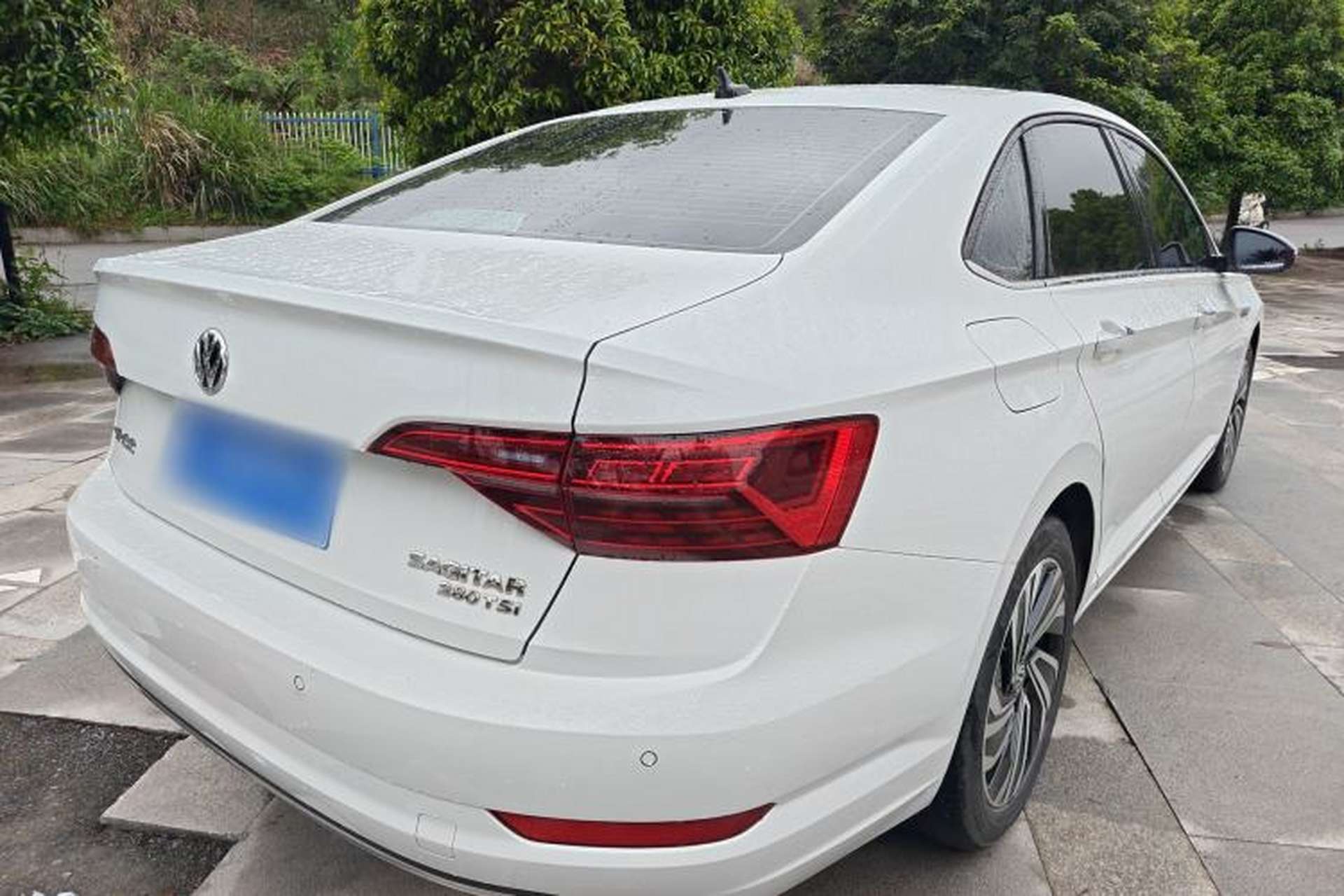 Used Volkswagen Sagitar 2021 280TSI DSG Excellence Edition Rear Right 45 Deg