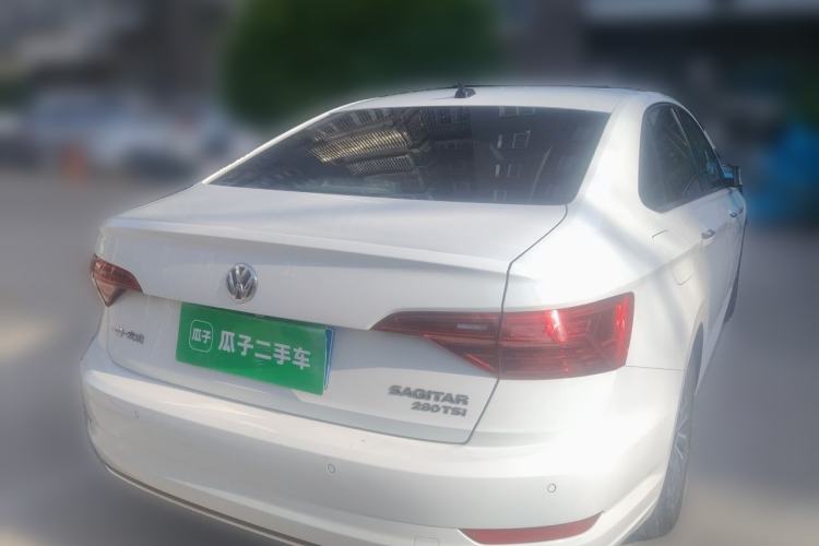 Used Volkswagen Sagitar 2021 280TSI DSG Comfort Connect Edition Rear Right 45 Deg