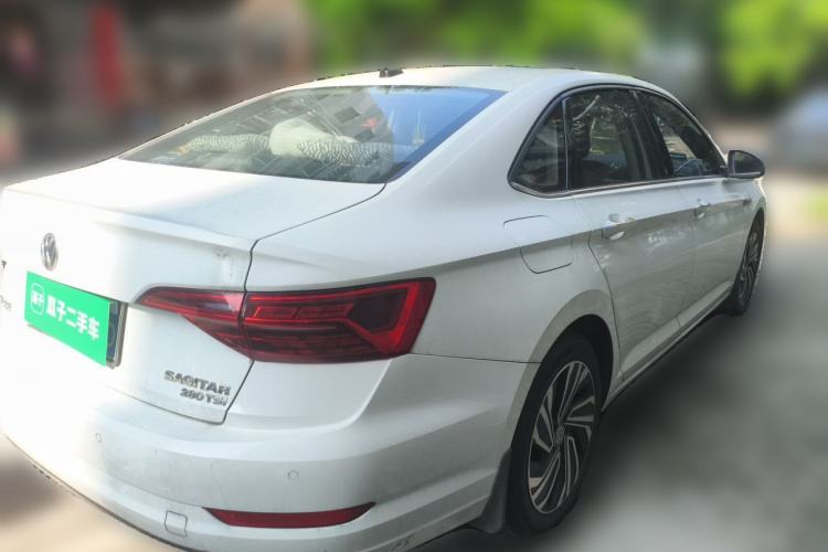 Used Volkswagen Sagitar 2021 280TSI DSG Excellence Edition Rear Right 45 Deg