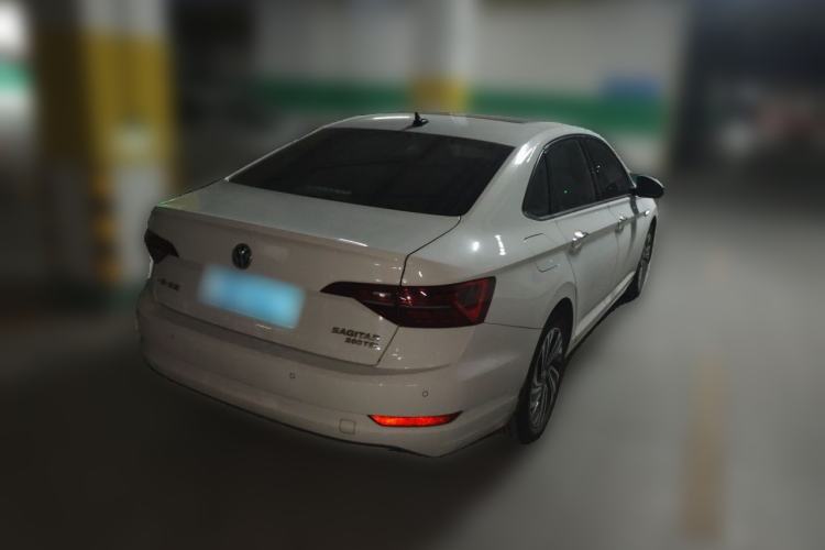Used Volkswagen Sagitar 2021 280TSI DSG Excellence Edition Rear Right 45 Deg