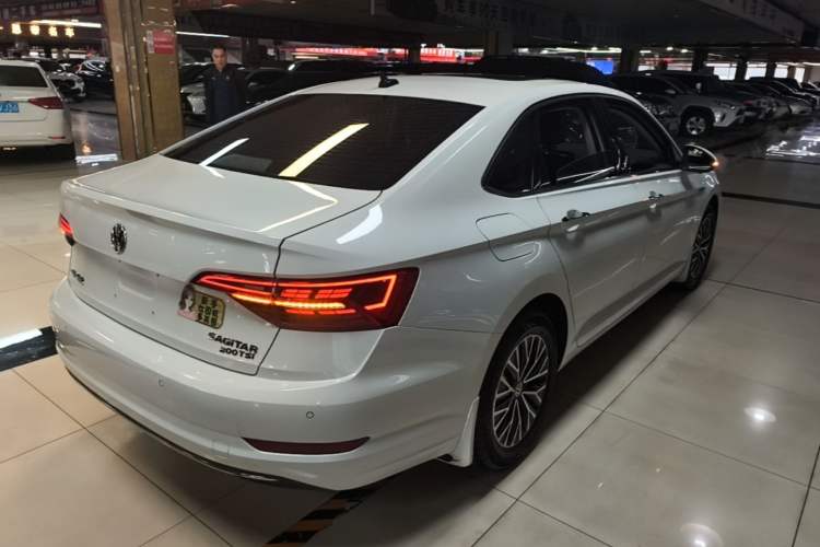 Used Volkswagen Sagitar 2021 200TSI DSG Comfort Connect Edition Rear Right 45 Deg