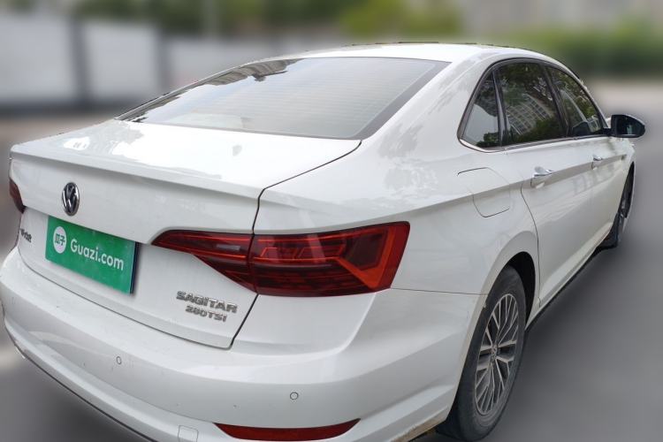 Used Volkswagen Sagitar 2021 280TSI DSG Comfort Connect Edition Rear Right 45 Deg