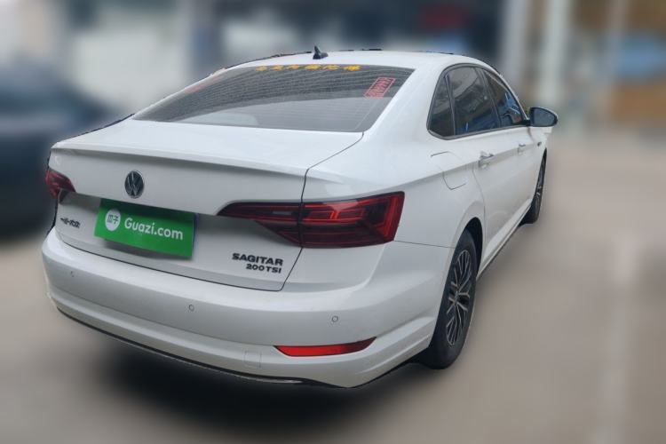 Used Volkswagen Sagitar 2021 200TSI DSG Comfort Connect Edition Rear Right 45 Deg