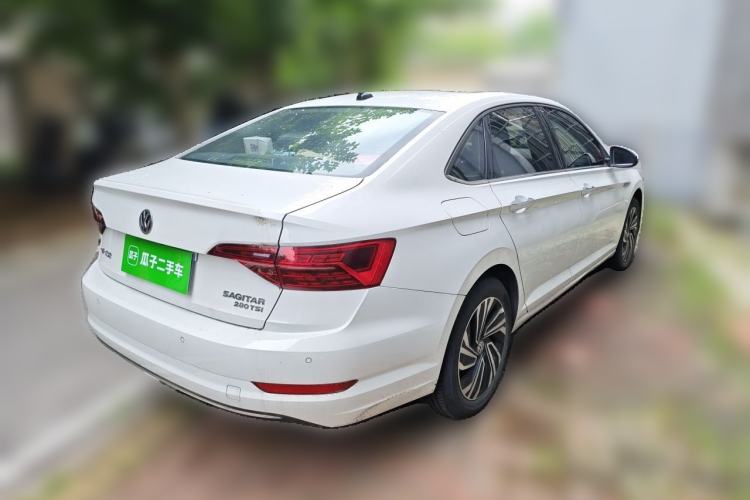 Used Volkswagen Sagitar 2021 280TSI DSG Excellence Edition Rear Right 45 Deg