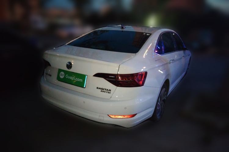 Used Volkswagen Sagitar 2021 280TSI DSG Excellence Edition Rear Right 45 Deg
