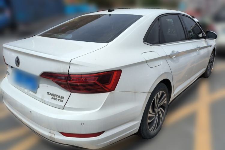 Used Volkswagen Sagitar 2021 280TSI DSG Excellence Edition Rear Right 45 Deg