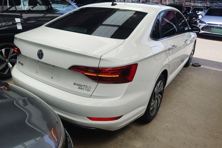 Used Volkswagen Sagitar 2021 280TSI DSG Excellence Edition Rear Right 45 Deg
