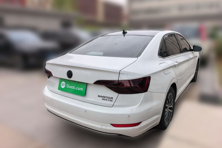 Used Volkswagen Sagitar 2021 200TSI DSG Comfort Connect Edition Rear Right 45 Deg