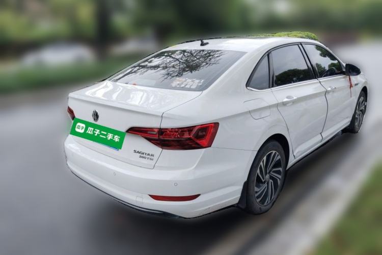 Used Volkswagen Sagitar 2021 280TSI DSG 30th Anniversary Edition Rear Right 45 Deg