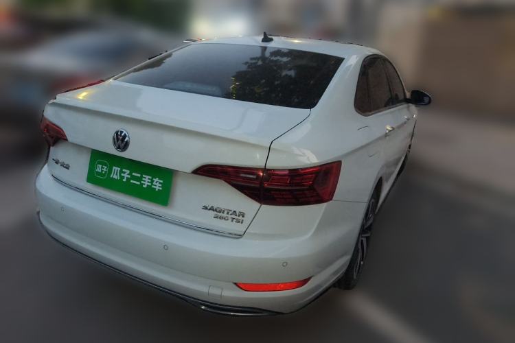 Used Volkswagen Sagitar 2021 280TSI DSG Excellence Edition Rear Right 45 Deg