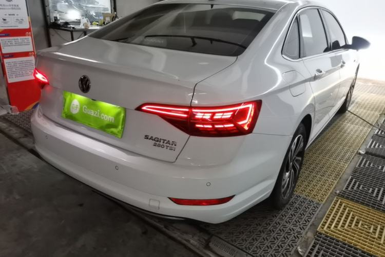 Used Volkswagen Sagitar 2021 280TSI DSG Excellence Edition Rear Right 45 Deg