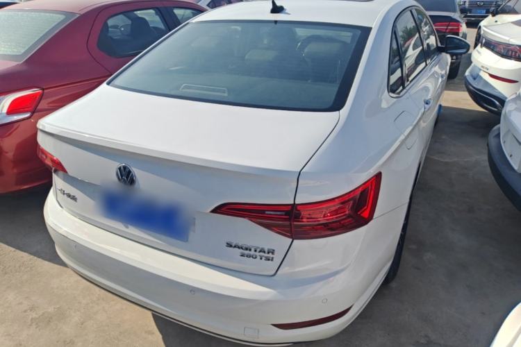 Used Volkswagen Sagitar 2021 280TSI DSG Comfort Connect Edition Rear Right 45 Deg