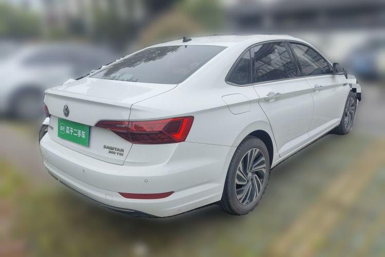 Used Volkswagen Sagitar 2021 280TSI DSG Excellence Edition Rear Right 45 Deg