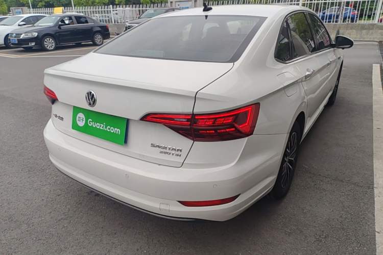 Used Volkswagen Sagitar 2021 280TSI DSG Comfort Connect Edition Rear Right 45 Deg