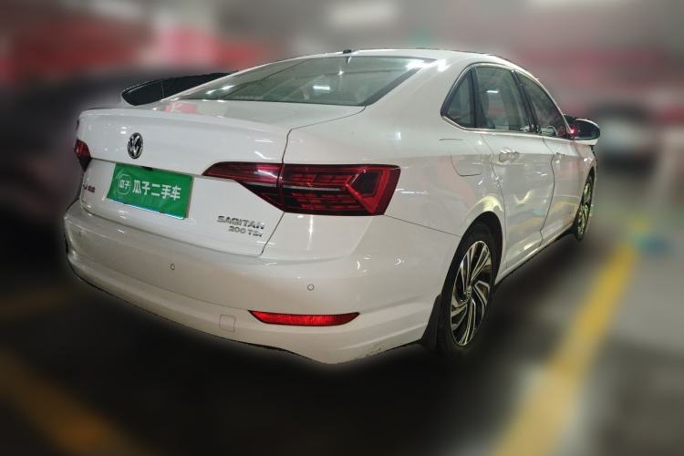 Used Volkswagen Sagitar 2021 200TSI DSG Excellence Edition Rear Right 45 Deg