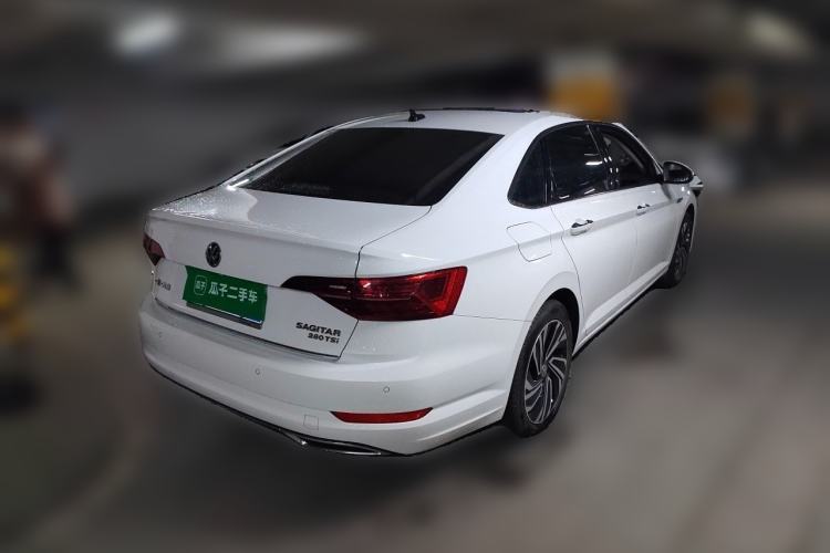 Used Volkswagen Sagitar 2021 280TSI DSG Luxury Smart Connectivity Edition Rear Right 45 Deg