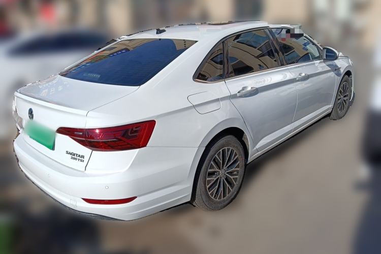 Used Volkswagen Sagitar 2021 280TSI DSG Comfort Connect Edition Rear Right 45 Deg