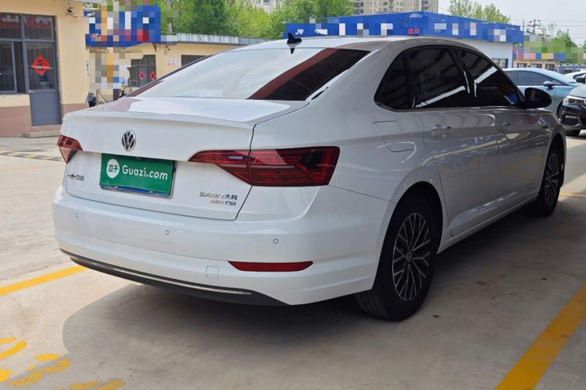 Used Volkswagen Sagitar 2021 280TSI DSG Comfort Connect Edition Rear Right 45 Deg