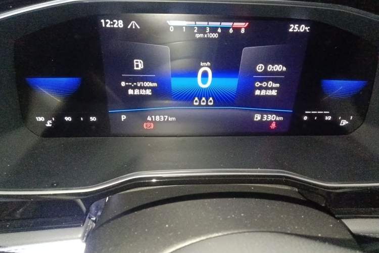 Used Volkswagen Sagitar 2021 280TSI DSG Comfort Connect Edition Odometer Close Up
