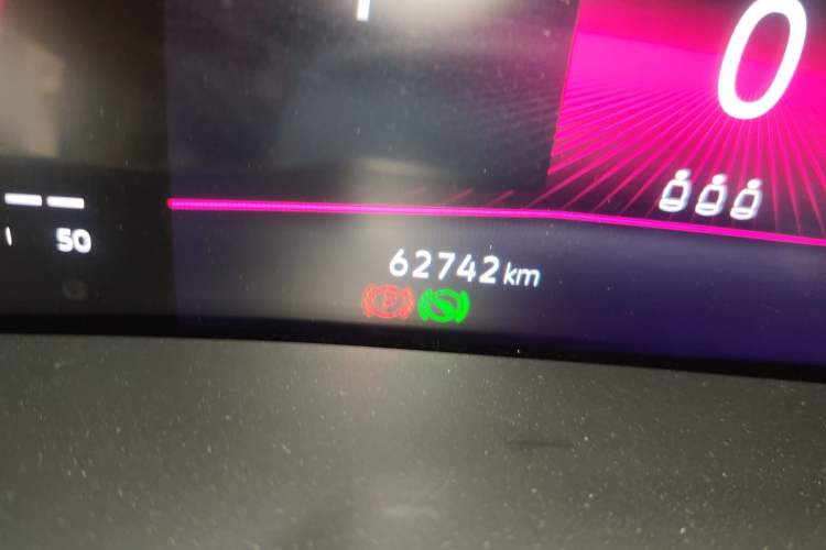Used Volkswagen Sagitar 2021 280TSI DSG Comfort Connect Edition Odometer Close Up