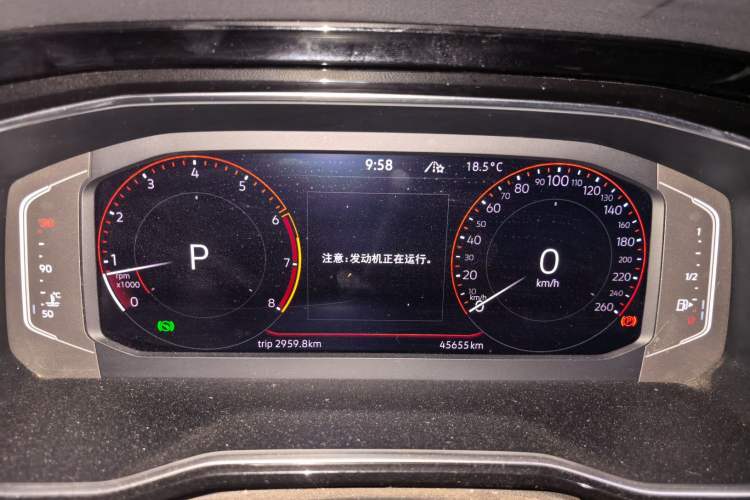 Used Volkswagen Sagitar 2022 280TSI DSG Flyover Edition Instrument Cluster