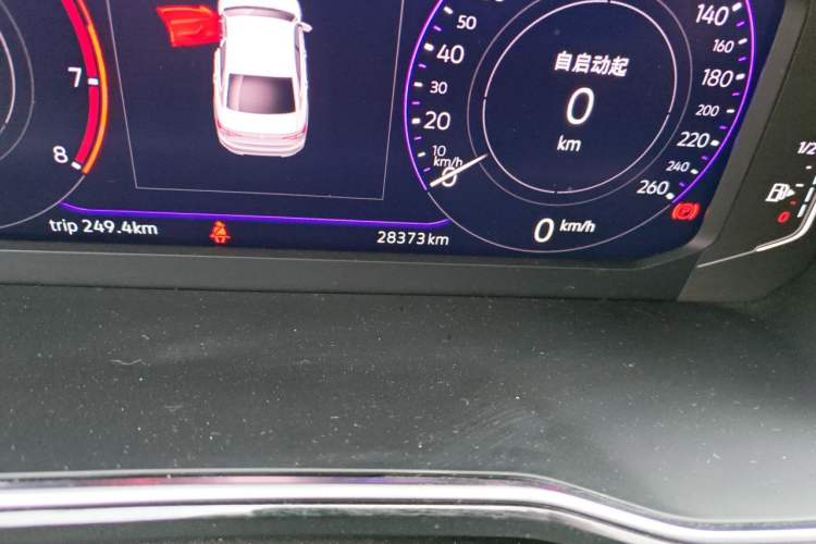 Used Volkswagen Sagitar 2022 280TSI DSG Excellence Edition Odometer Close Up