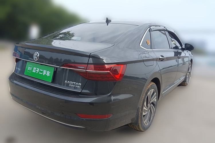 Used Volkswagen Sagitar 2022 280TSI DSG Flyover Edition Rear Right 45 Deg