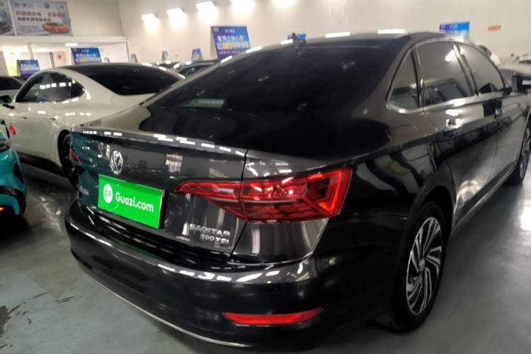 Used Volkswagen Sagitar 2022 280TSI DSG Flyover Edition Rear Right 45 Deg