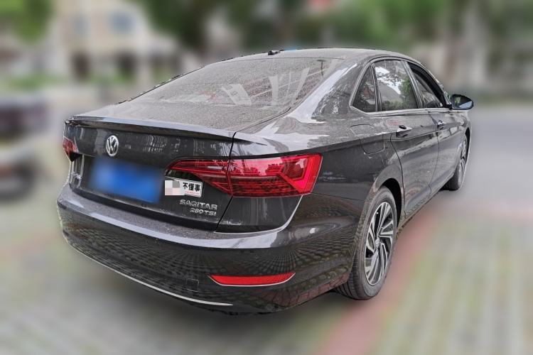 Used Volkswagen Sagitar 2022 280TSI DSG Flyover Edition Rear Right 45 Deg