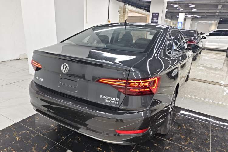 Used Volkswagen Sagitar 2022 280TSI DSG Excellence Edition Rear Right 45 Deg
