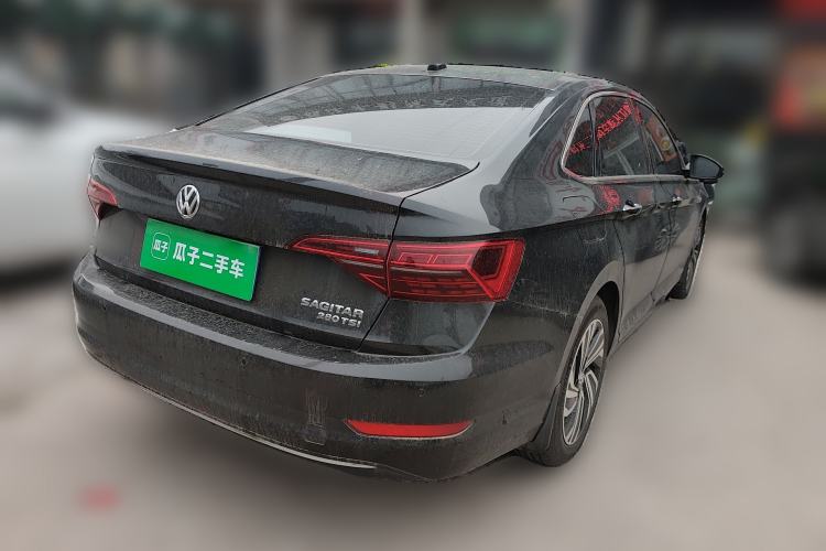 Used Volkswagen Sagitar 2022 280TSI DSG Excellence Edition Rear Right 45 Deg