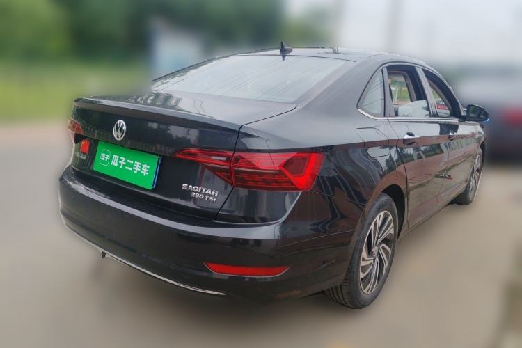 Used Volkswagen Sagitar 2022 280TSI DSG Excellence Edition Rear Right 45 Deg