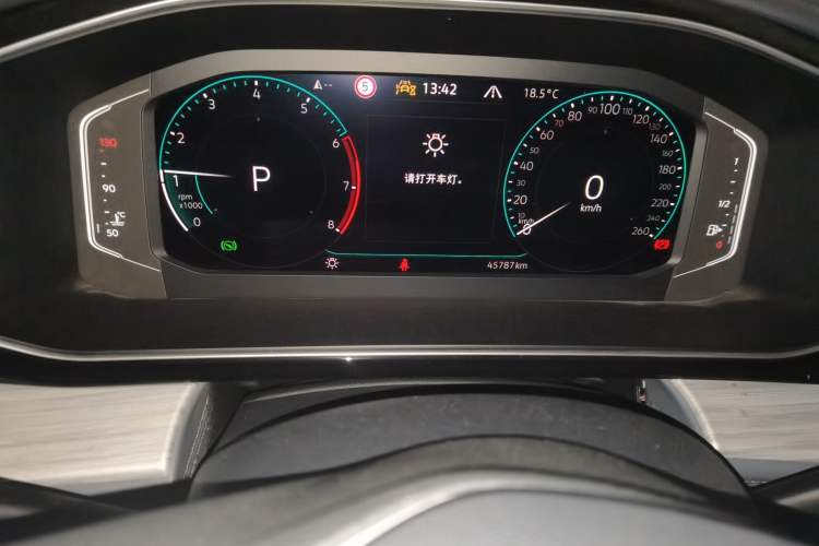 Used Volkswagen Sagitar 2022 280TSI DSG Excellence Edition Odometer Close Up