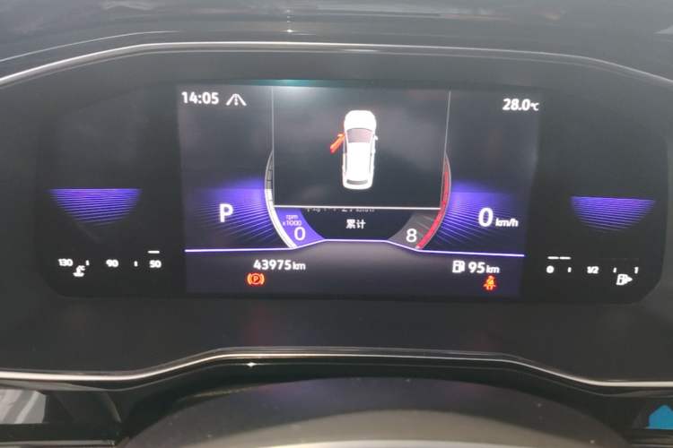 Used Volkswagen Sagitar 2022 280TSI DSG Flyover Edition Instrument Cluster
