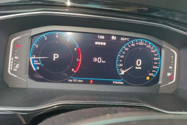 Used Volkswagen Sagitar 2022 280TSI DSG Flyover Edition Instrument Cluster