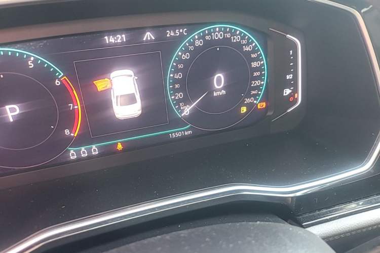 Used Volkswagen Sagitar 2022 280TSI DSG Excellence Edition Odometer Close Up