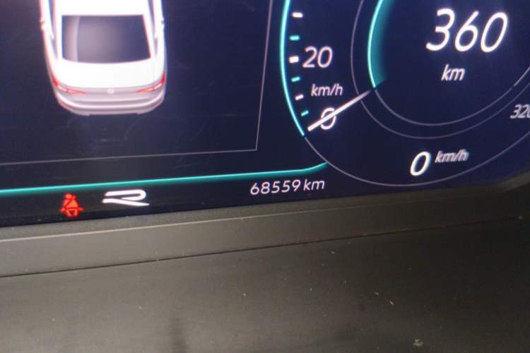 Used Volkswagen Sagitar 2022 280TSI DSG Excellence Edition Odometer Close Up