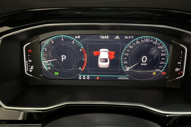 Used Volkswagen Sagitar 2022 280TSI DSG Excellence Edition Odometer Close Up