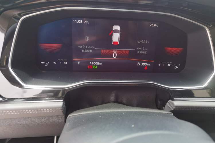 Used Volkswagen Sagitar 2022 280TSI DSG Excellence Edition Odometer Close Up