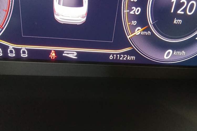 Used Volkswagen Sagitar 2022 280TSI DSG Excellence Edition Odometer Close Up