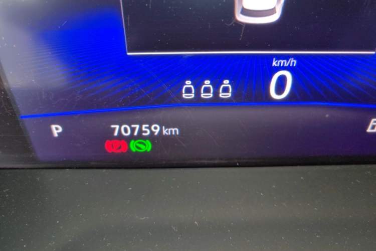 Used Volkswagen Sagitar 2022 280TSI DSG Excellence Edition Odometer Close Up