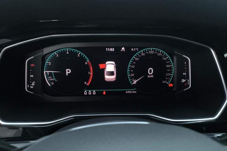 Used Volkswagen Sagitar 2022 280TSI DSG Excellence Edition Odometer Close Up