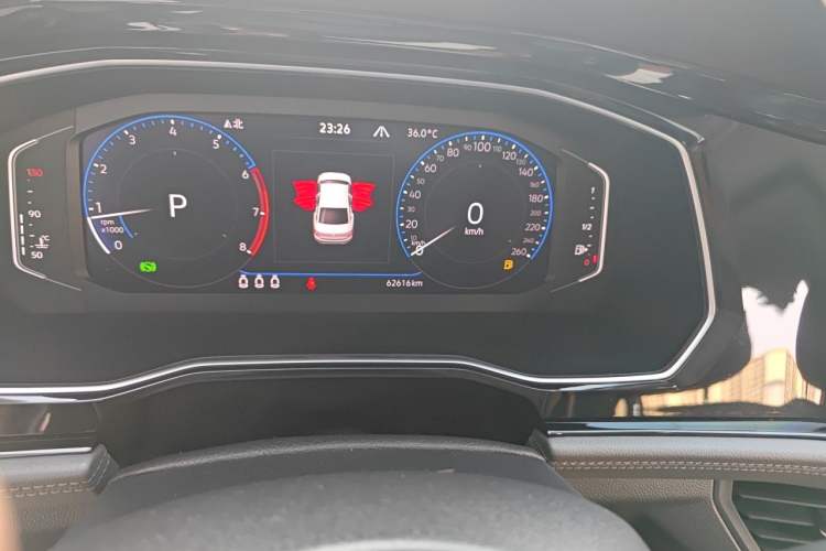 Used Volkswagen Sagitar 2022 280TSI DSG Excellence Edition Odometer Close Up