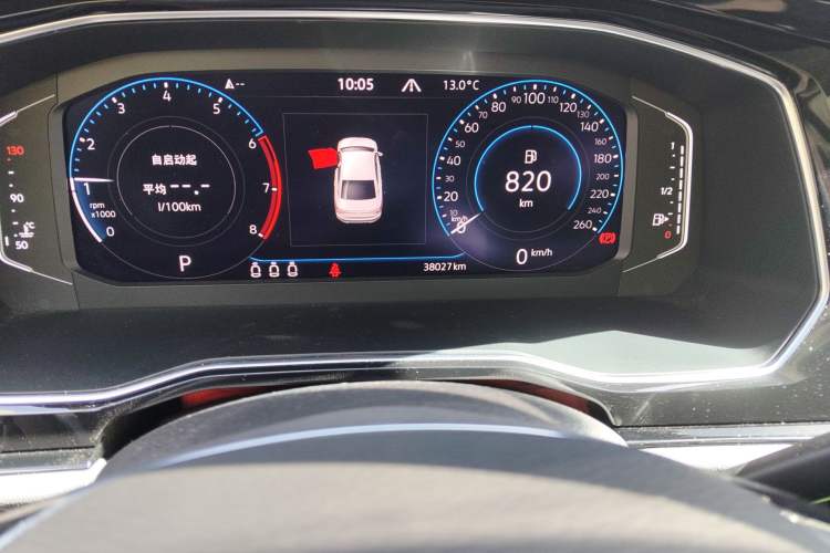 Used Volkswagen Sagitar 2022 280TSI DSG Excellence Edition Odometer Close Up