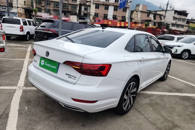 Used Volkswagen Sagitar 2022 280TSI DSG Excellence Edition Rear Right 45 Deg