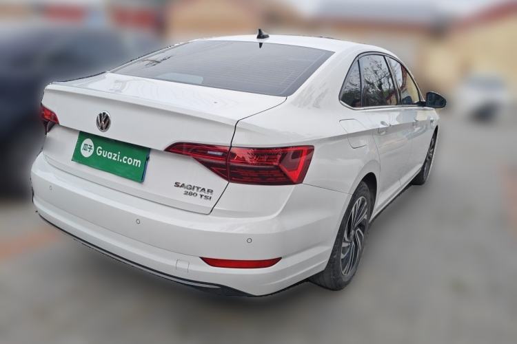 Used Volkswagen Sagitar 2022 280TSI DSG Excellence Edition Rear Right 45 Deg