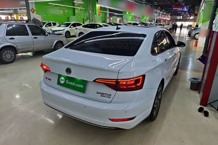 Used Volkswagen Sagitar 2022 280TSI DSG Flyover Edition Rear Right 45 Deg